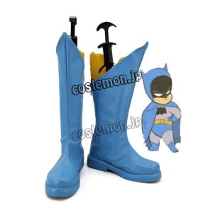 画像: The Batman ザ・バットマン  Little League バットマン風 コスプレ靴 ブーツ