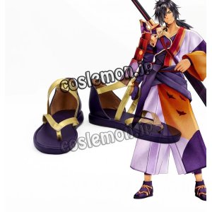 画像: テイルズ オブ ベルセリア ロクロウ・ランゲツ風 Rokurou Rangetsu コスプレ靴 ブーツ