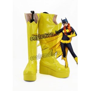 画像: The Batman バットマン風 ハロウィン 女 DCコミック コスプレ靴 ブーツ