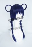 画像1: Love Live!ラブライブ! The School Idol Movie 劇場版公開 園田海未風 コスプレ 耐熱ウィッグ