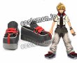 画像1: キングダムハーツ2 KH2 KINGDOM HEARTS ロクサス風 Roxas コスプレ靴 ブーツ