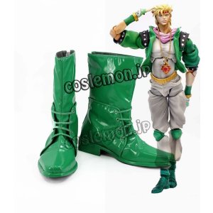 画像: ジョジョの奇妙な冒険 戦闘潮流 シーザー・アントニオ・ツェペリ風 コスプレ靴 ブーツ