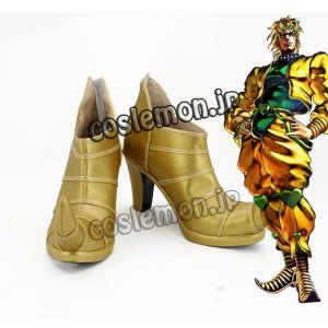 画像: ジョジョの奇妙な冒険 Part3 スターダストクルセイダース DIO ディオ風 コスプレ靴 ブーツ