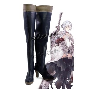 画像: SINoALICE ーシノアリスー 白雪姫 スノウホワイト風 コスプレ靴 ブーツ