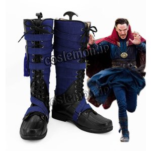 画像: Doctor Strange Dr.ストレンジ ドクター・ストレンジ風 戦闘服 コスプレ靴 ブーツ