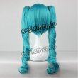 画像3: VOCALOID ボーカロイド 龍ノ啼ク箱庭拠リ 初音ミク MIKU風 コスプレウィッグ