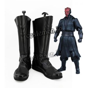 画像: スター・ウォーズ Star Wars ダース・モール風 Darth Maul コスプレ靴 ブーツ