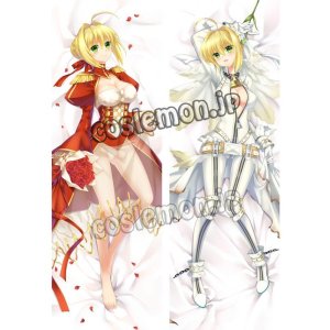 画像: Fate/Grand Order フェイト・グランドオーダー 赤セイバー ネロ・クラウディウス風 ブライド 02 ●等身大 抱き枕カバー