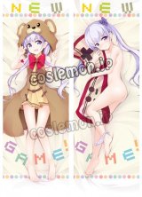 画像: NEW GAME! ニューゲーム! 涼風青葉風 すずかぜあおば クマさん寝袋 02 ●等身大 抱き枕カバー