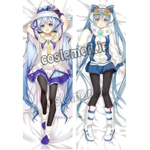 画像: VOCALOID ボーカロイド 2014年 雪ミク風 魔法少女 ●等身大 抱き枕カバー