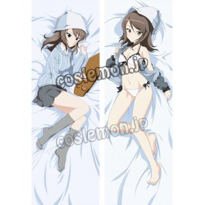 画像: ガールズ&パンツァー 河西忍風 かわにししのぶ ●等身大 抱き枕カバー