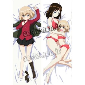 画像: ガールズ&パンツァー カチューシャ&ノンナ風 ●等身大 抱き枕カバー