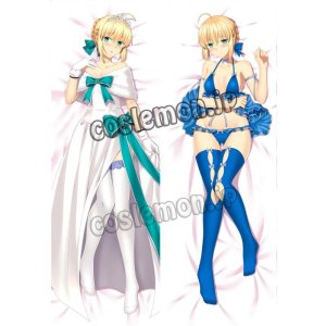 画像: Fate/Grand Order 2017 〜2nd Anniversary〜 セイバー アルトリア・ペンドラゴン風 ドレス&水着 ●等身大 抱き枕カバー