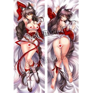 画像: League of Legends リーグ・オブ・レジェンズ Ahri アーリ 九尾の狐風 ●等身大 抱き枕カバー