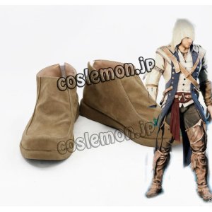 画像: アサシンクリードIII Assassin's Creed III コナー ラドンハゲードン風 コスプレ靴 ブーツ