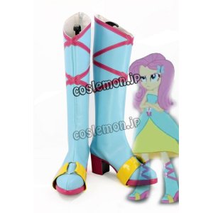 画像: マイリトルポニー My Little Pony Equestria Girls フラッターシャイ風 Minis Fluttershy 02 コスプレ靴 ブーツ