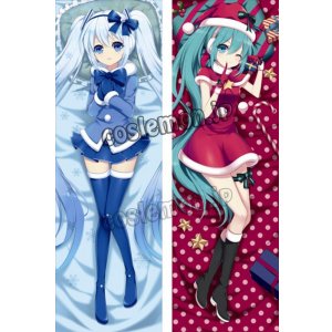 画像: VOCALOID ボーカロイド 初音ミク 雪風 ●等身大 抱き枕カバー 