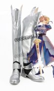 画像1: Fate/stay night フェイト・ステイナイト saber セイバー風 コスプレ靴 ブーツ