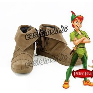 画像: ハロウィン ピーター・パン Peter Pan風 コスプレ靴 ブーツ