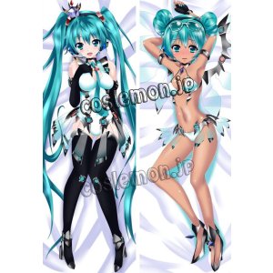 画像: VOCALOID ボーカロイド 初音ミク風 レーシングミク 2013 ver. ●等身大 抱き枕カバー
