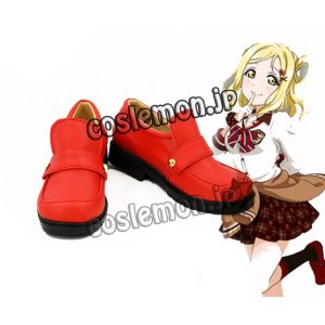 画像: Love Live! ラブライブ!サンシャイン!! Aqours 小原鞠莉風 バレンタイン編Part2 コスプレ靴 ブーツ