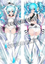 画像: VOCALOID ボーカロイド 初音ミク風 レーシングミク 2014 ●等身大 抱き枕カバー