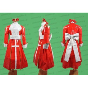 画像: ラグナロクオンライン ハイプリースト 赤 エナメル製 コスプレ衣装