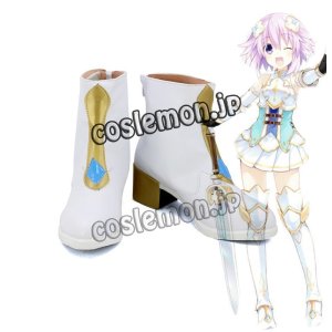 画像: 超次元ゲイム ネプテューヌ ネプテューヌ風 Neptune 02 コスプレ靴 ブーツ