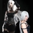 画像1: NieR:Automata ニーア オートマタ A2 ヨルハA型二号風 コスプレウィッグ