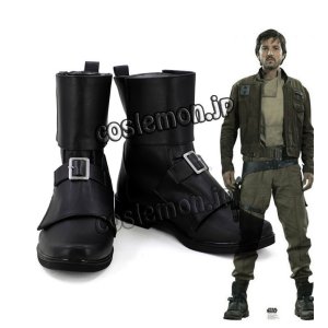 画像: ローグ・ワン/スター・ウォーズ・ストーリー Cassian Andor風 コスプレ靴 ブーツ