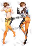 画像1: オーバーウォッチ Overwatch トレーサー Tracer レナ・オクストン風 ●等身大 抱き枕カバー