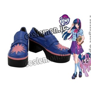 画像: マイリトルポニー〜トモダチは魔法〜 My Little Pony トワイライトスパークル風 ●コスプレ靴 ブーツ