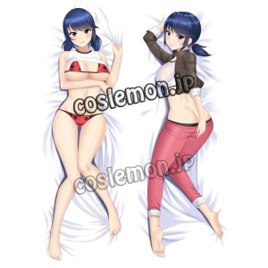 画像: ミラキュラス レディバグ＆シャノワール Marinette Dupain-Cheng風 ●等身大 抱き枕カバー