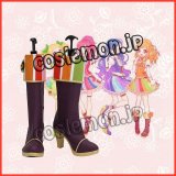 画像: アイカツ！シリーズ 姫里マリア風 コスプレ靴 ブーツ