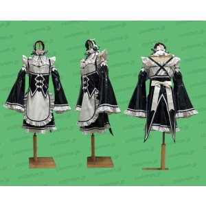 画像: ゼロから始める異世界生活 メイド風 エナメル製 ●コスプレ衣装