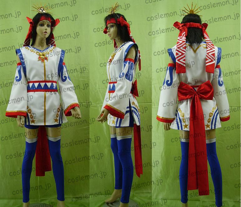 無双orochi 魔王再臨 卑弥呼風 原作版 フルセット コスプレ衣装 Coslemon 無双orochi 魔王再臨 卑弥呼風 原作版 フルセット コスプレ衣装 Coslemon