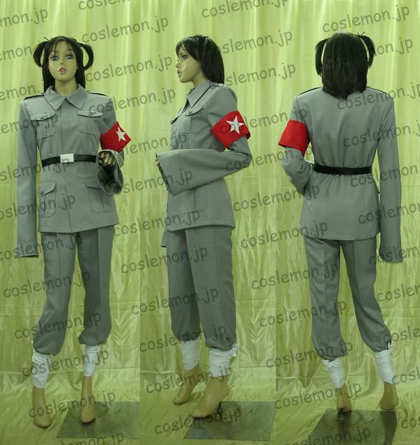 画像1: Axis Powers ヘタリア 中国風 袖長め ●コスプレ衣装