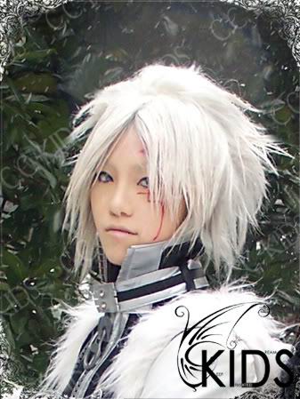 画像1: 格安 D.Gray-man 教団服 アレン ウォーカー風 コスプレ ウィッグ