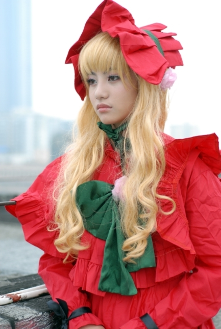 真紅 コスプレフルセット羽織 - コスプレ