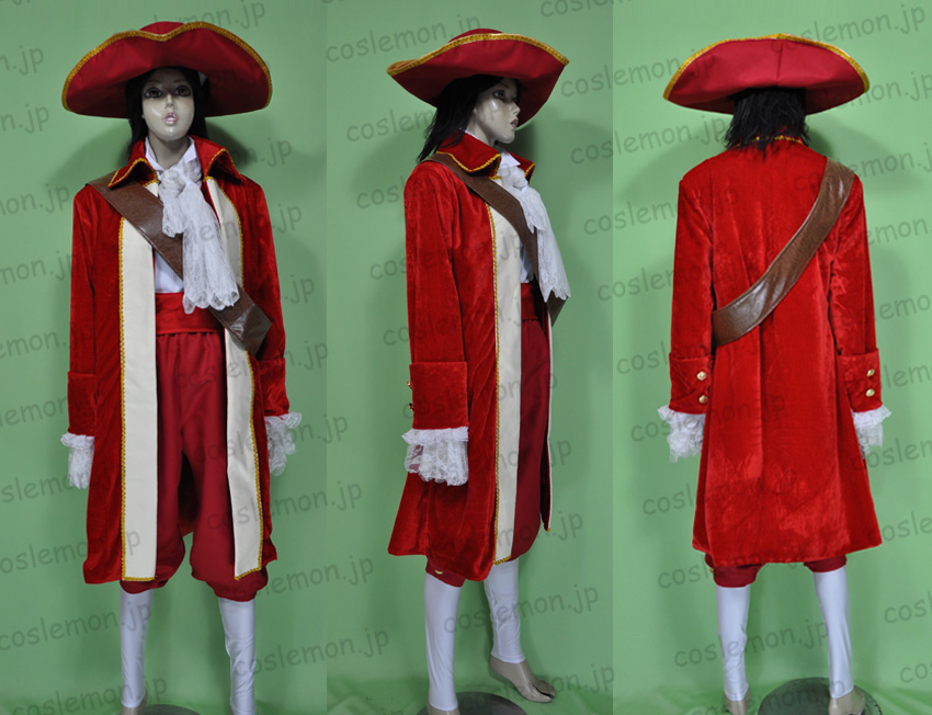 特売 ディズニー ハロウィン ピーター パン フック船長風 セット コスプレ衣装 Coslemon 特売 ディズニー ハロウィン ピーター パン フック船長風 セット コスプレ衣装 Coslemon