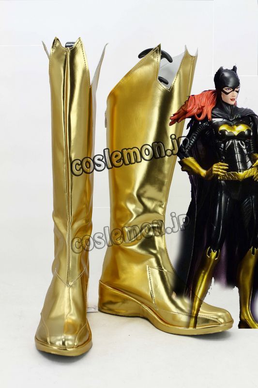 画像1: The Batman バットマン ビギンズ風 コスプレ靴 ブーツ
