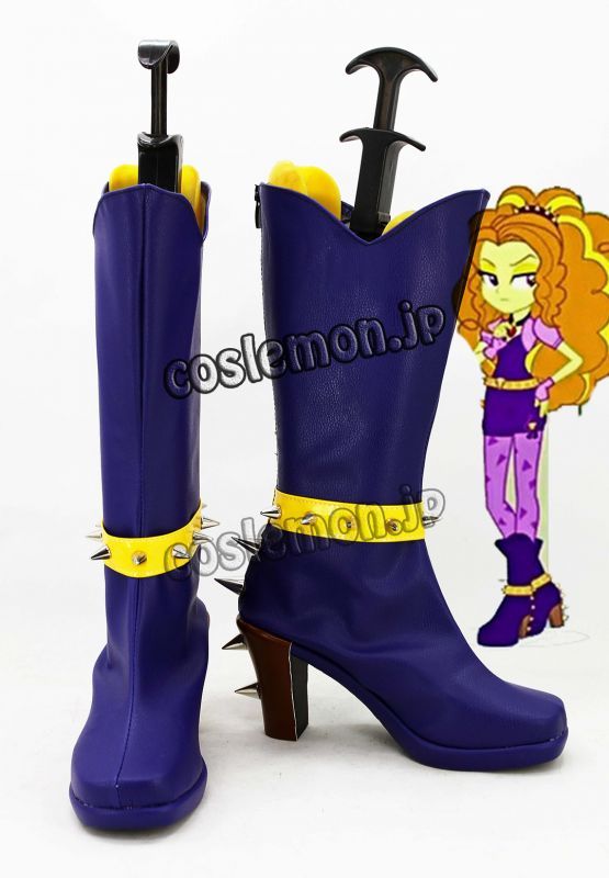 画像1: My Little Pony: Equestria Girls Adagio Dazzle コスプレ靴 ブーツ