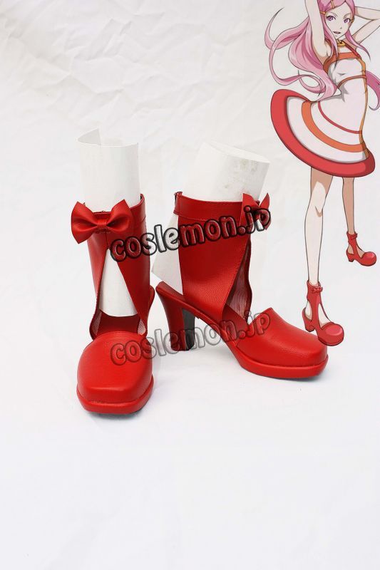 画像1: 交響詩篇エウレカセブン アネモネ風 コスプレ靴 ブーツ