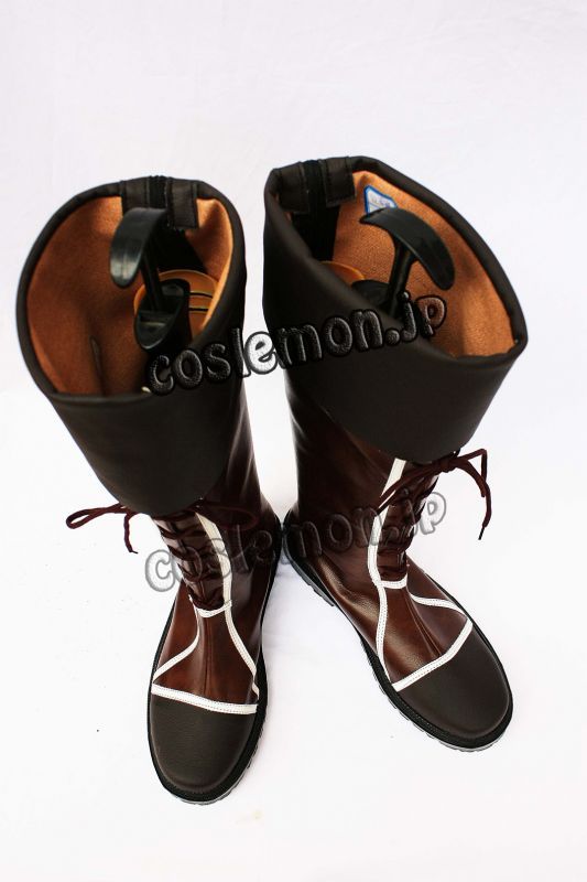 画像4: VOCALOID ボーカロイド 鏡音リン風 レン コスプレ靴 ブーツ 