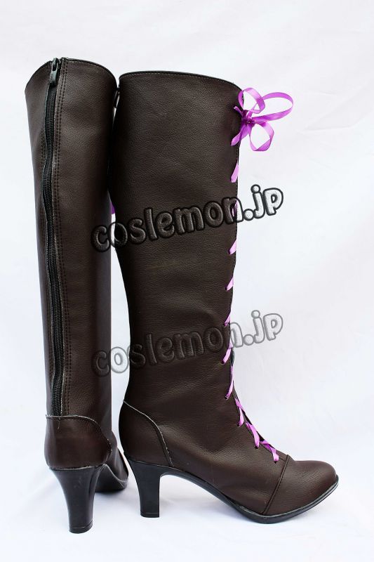 画像2: 黒執事II アロイス・トランシー風コスプレ靴 ブーツ