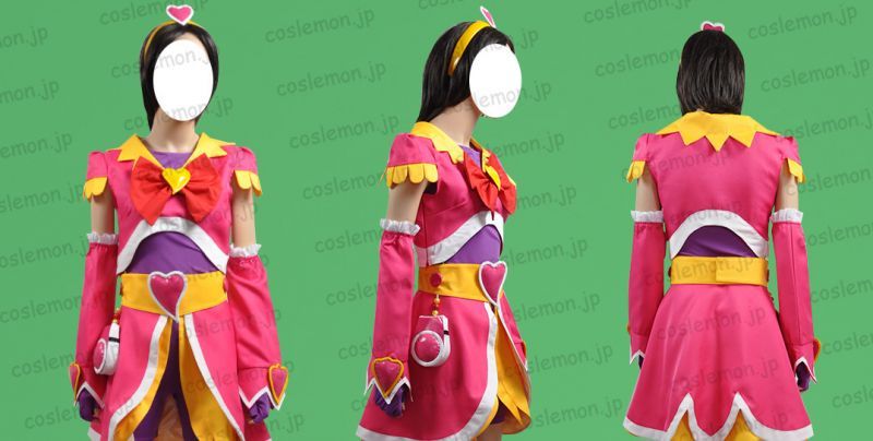 特売 ふたりはプリキュア Splashstar キュアブルーム風 コスプレ衣装 Coslemon