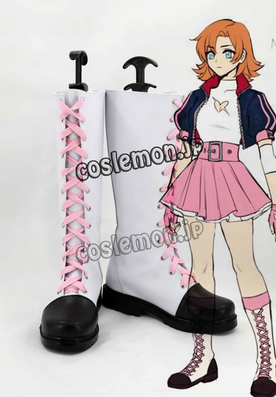 画像1: RWBY ルビー Volume 4 ノーラ・ヴァルキリー風 Nora Valkyrie コスプレ靴 ブーツ