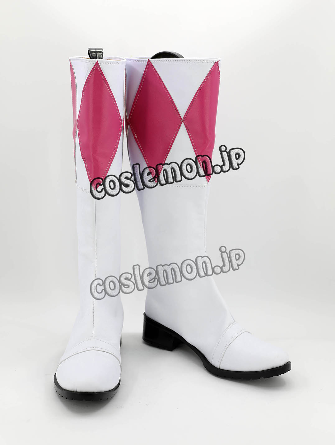ヒーロー パワーレンジャー メイ プテラレンジャー風 コスプレ靴 ブーツ Coslemon