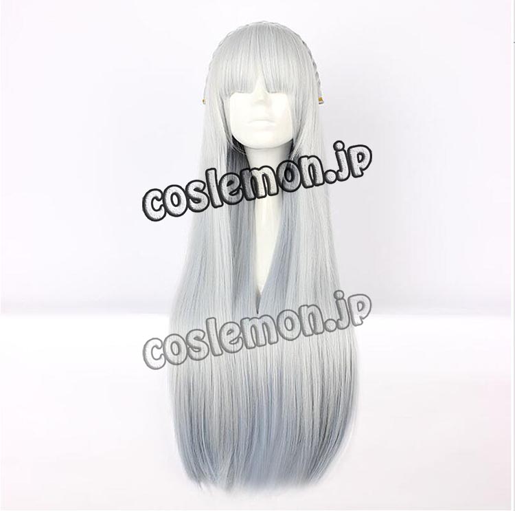 画像1: 陰陽師 おんみょうじ 雪女風 ゆきおんな 02 コスプレウィッグ