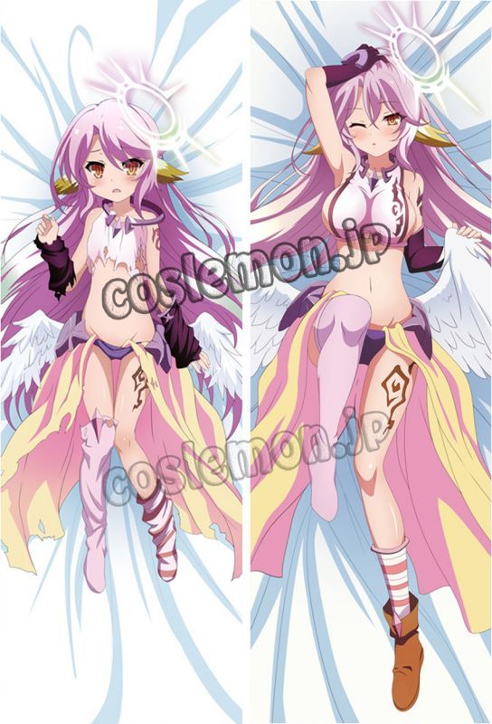 画像1: ノーゲーム・ノーライフ NO GAME NO LIFE ジブリール風 ●等身大 抱き枕カバー